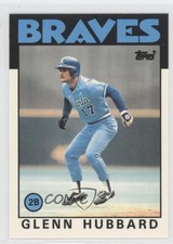 1986 Topps Collector's Edition (Tiffany) Glenn Hubbard #539