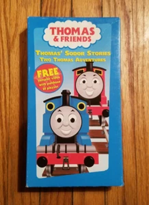 THOMAS & FRIENDS THOMAS SODOR STORIES VHS THOMAS THE TRAIN FREE SAMPLER VIDEO - Picture 1 of 19