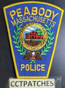 PEABODY, MASSACHUSETTS POLICE SCHULTERAUFNÄHER MA - Bild 1 von 2