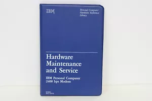 IBM HARDWARE MAINTENANCE & SERVICE IBM PERSONAL COMPUTER 2400 BPS MODEM 6164841 - Picture 1 of 6