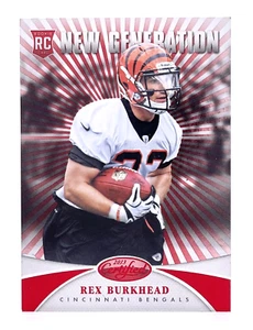 2013 Certified Platinum Red #275 Rex Burkhead RC Cincinnati Bengals - Picture 1 of 2