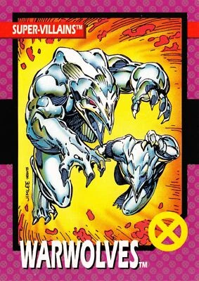 WARWOLVES / X-Men Series 1 (Impel 1992) BASE Trading Card #59 - Image 1 of 2