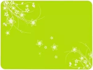 Floral Silicone Mat (green) 5.7 x 11.8 x 0.08 - Picture 1 of 1
