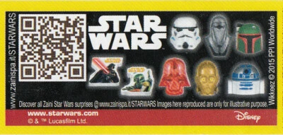 Zaini / Wikkeez Minifigures - Star Wars Heads - Series 2 (2016) - Choose yours! - Image 1 of 3