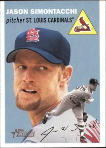 2003 Topps Heritage #34 Jason Simontacchi