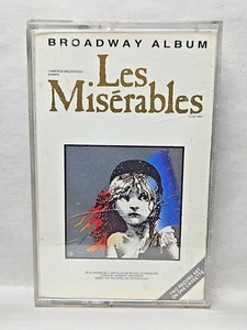 Les Miserables Original Broadway Cast Album Audio (Cassette 1986 Geffen) - Picture 1 of 4