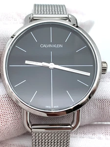 Calvin Klein Even Ladies Quartz Watch Black K7B23121 - Picture 1 of 9
