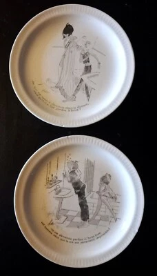 Assiettes anciennes Faïence de SAINT AMAND - - Photo 1/4