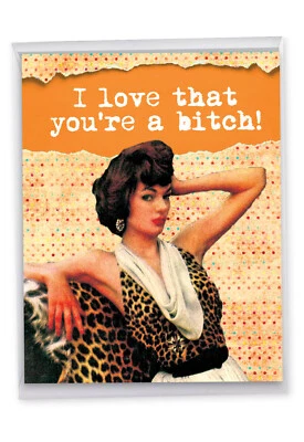 J9699 Jumbo смешной день рождения карта: младший бит * h с подходящий конверт канцелярские товары - Изображение 1 из 4