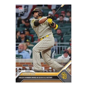 Nelson Cruz - 2023 MLB TOPPS NOW Card 86 - Ageless Wonder Drives in 6 RBI - Picture 1 of 2