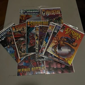 13 Image Comics Stryke Force, Wildstar, Supreme, Freak Force, Youngblood, Blood - Picture 1 of 5