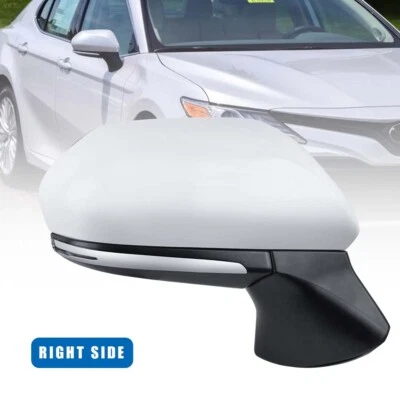 Espejo retrovisor térmico eléctrico del lado derecho del pasajero para Toyota Camry 2018-2020 Foto 1 de 4