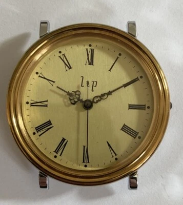 QUASI NEUF BOITIER OR / ACIER MONTRE LIP MECANIQUE 1970 @ LIP CASE @ 36, 1 MM - Photo 1/4