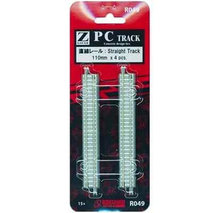 Rokuhan R049 Rail Droit / Straight Track 110mm 4pcs - Z - Picture 1 of 1