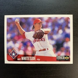 Matt Whiteside 1996 Collector's Choice #736 Texas Rangers Baseball Card - Picture 1 of 2