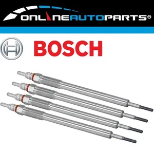 Set of 4 Bosch Glow Plugs for Mitsubishi Triton MQ 2.4L 4N15 Diesel 2015~2018 - Picture 1 of 2