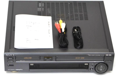 Sony WV-H4 Hi8 8mm VHS Video Cassette Recorder Player Videorecorder Deck... - Bild 1 von 4