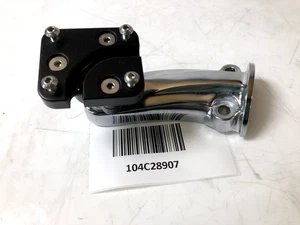 HARLEY DAVIDSON CVO ROAD GLIDE 2010 ZUMO GPS MOUNT PLATE & CLAMP OEM 104C28907 - Picture 1 of 6