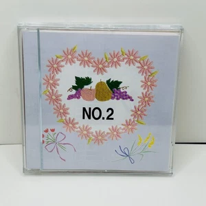 Tarjeta Brother Baby Lock diseños bordados n.º. 2 flores para tarjetas de máquina de coser - Imagen 1 de 5