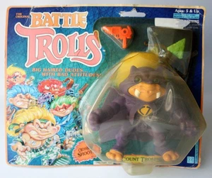 RARE VINTAGE 1993 ORIGINAL BATTLE TROLLS COUNT TROLLULA HASBRO NEW SEALED ! - Picture 1 of 8