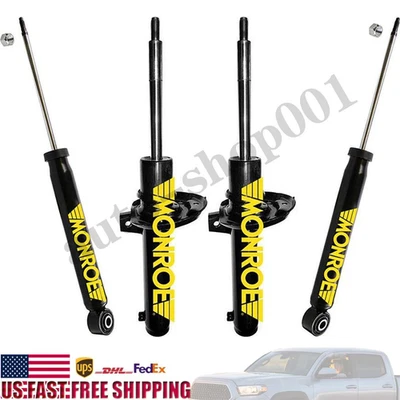 Juego de 4 piezas puntales delanteros y amortiguadores traseros para Volkswagen CC Monroe 2011-2017_SP Foto 1 de 4