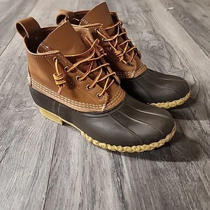 LL Bean Duck Boots Sz 8M Women - Picture 1 of 9
