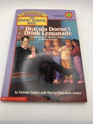 Dracula Doesn't Drink Lemonade by Debbie Dadey and Marcia Jones (1995, Trade... - Image 1 of 4