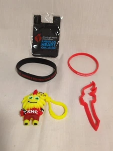 Flash American Heart Association Keychain Kids Heart Challenge  - Picture 1 of 3