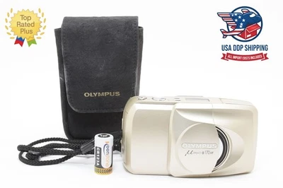 [MINT w/Case] Olympus mju μ II 170 VF Point & Shoot Compact Film Camera JAPAN - Image 1 of 4
