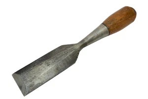 ANTIGUO CINCEL 1-1/2" H.S.B.CO (ESTILO ETERNO STANLEY). 4 PAT'D - Imagen 1 de 15