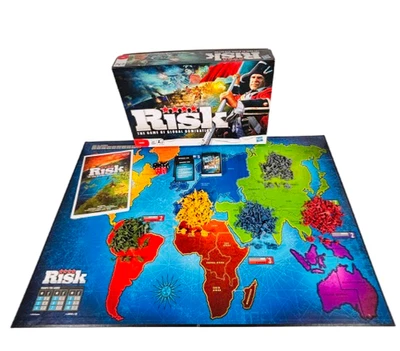 Risk The Game Of Global Domination Board Game By Hasbro 2010 Complete - Image 1 of 4