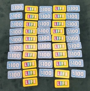 2005 The Game Of Life SpongeBob SquarePants 47 Replacement Life Tiles - Picture 1 of 1