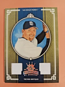 2005 Donruss Diamond Kings #193 Trevor Hoffman Dual Jersey Silver /100 Padres - Picture 1 of 2