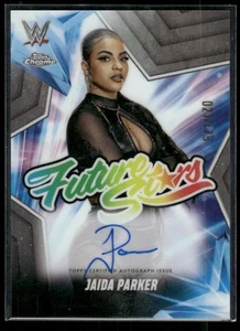 2025 Topps Chrome WWE Jaida Parker #FSA-JP Future Stars Refractor Auto /175 - Picture 1 of 2