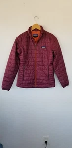 Patagonia Neu Jacke Damen XS brüniert rot Nano Puff Full Zip Puffer 84217 - Bild 1 von 6
