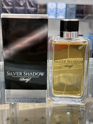 Silver Shadow por Davidoff 3,4 oz 100 ml eau de toilette spray para hombres - nuevo en caja Foto 1 de 4
