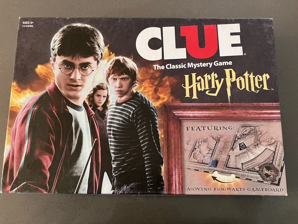 Hasbro Clue Wizarding World Harry Potter Edition Board Game Complete Open Box - Image 1 of 3