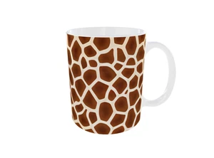 Creme & Braun Giraffe Keramik Tiermotiv Kaffee Tee Becher 325 ml 11 oz - Bild 1 von 4