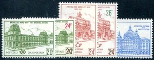 BELGIUM POST PARCEL STAMPS 1959 52-56 ** MNH FLAWLESS 77€(I1747 - Picture 1 of 2