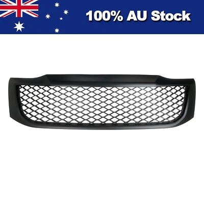Matte Black Front Mesh Grill Grille fit Toyota Hilux N70 2012-2015 Post Facelift - image 1 of 4