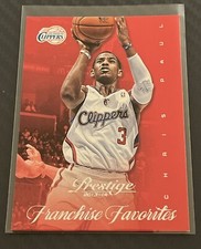2013-14 Panini Prestige Franchise Favorites Chris Paul #13 Los Angeles Clippers 