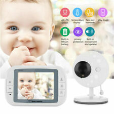 3.5" Digital Baby Monitor 2 Way Talk Wireless Video Audio Night Vision Camera