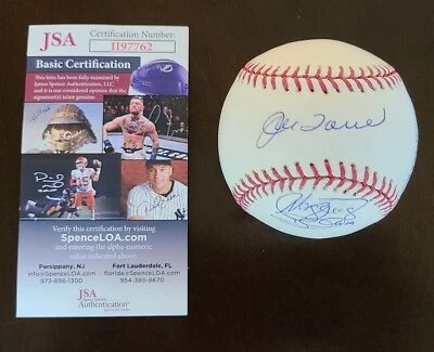 RARE 2004 New York Yankees HOF Stars 8x Signed Auto MLB Baseball Torre Sheffield - Image 1 of 4