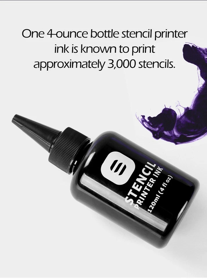 Tattoo Stencil Ink 4 oz. Revolutionary Eco Tank Printer Ink 4 oz. Bottle - Image 1 of 4
