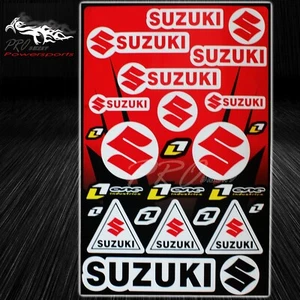 Automotive Sponsor Logo Decal Sticker Motorcycle/Dirt Bike/ATV/Helmet for Suzuki - Picture 1 of 3