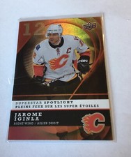 Jarome Iginla 2008-09 Upper Deck McDonald's Superstar Spotlight # 10
