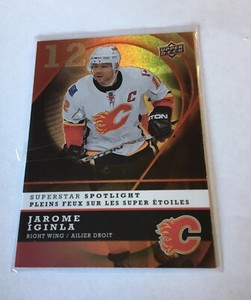 Jarome Iginla 2008-09 Upper Deck McDonald's Superstar Spotlight # 10