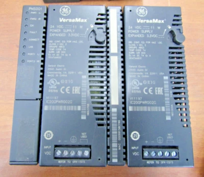 🔥GE VERSAMAX IC200PNS001-AC INTERFAZ PROFINET CON 2 FUENTES DE ALIMENTACIÓN IC200PWR002G Foto 1 de 4