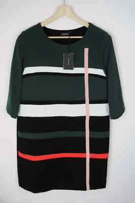 Vestido Copine Ogawa para mujer (UE) 42 mangas 3/4 rayas mini Foto 1 de 4