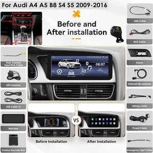 Android 12 Screen Apple Carplay Upgrade For Audi A4 A5 S4 RS5 LOW 10.25" 2+32GB - Picture 1 of 24